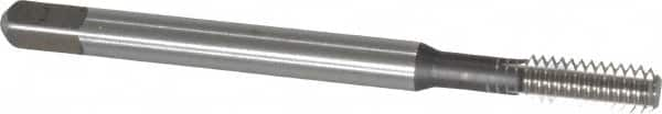 Thread Forming Tap: #8-32 UNC, Bottoming, High Speed Steel, Bright Finish MPN:C59236