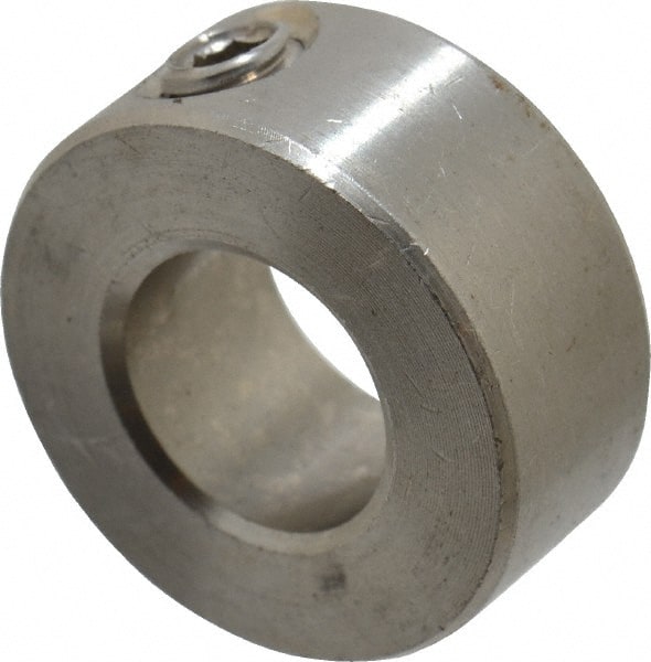 Shaft Collar: Solid Set Screw, 0.5