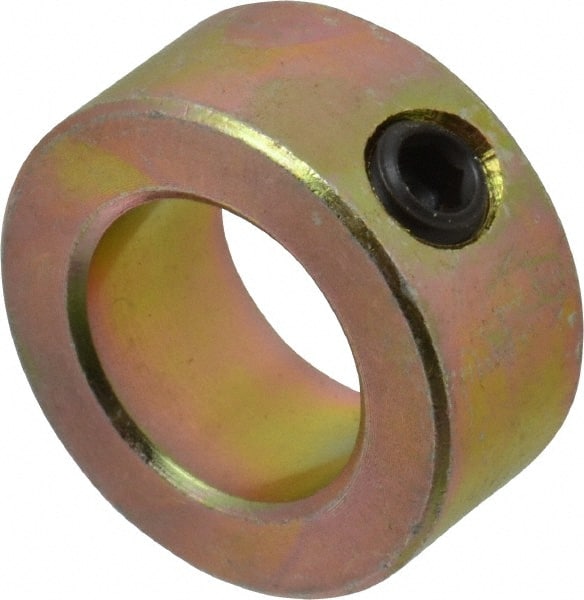 Shaft Collar: Solid Set Screw, 0.75