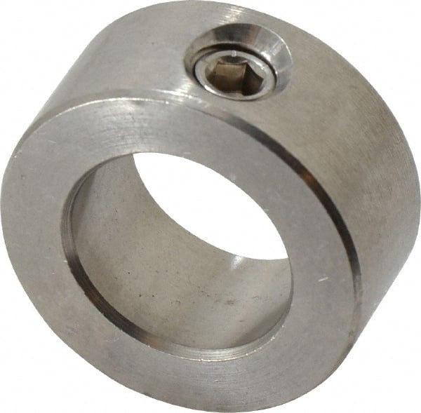 Shaft Collar: Solid Set Screw, 0.75