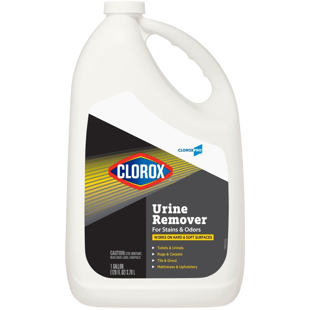 CloroxPro Urine Remover for Stains and Odors Refill - 128 fl oz (4 quart) - 120 / Pallet - Bleach-free - Clear MPN:31351PL