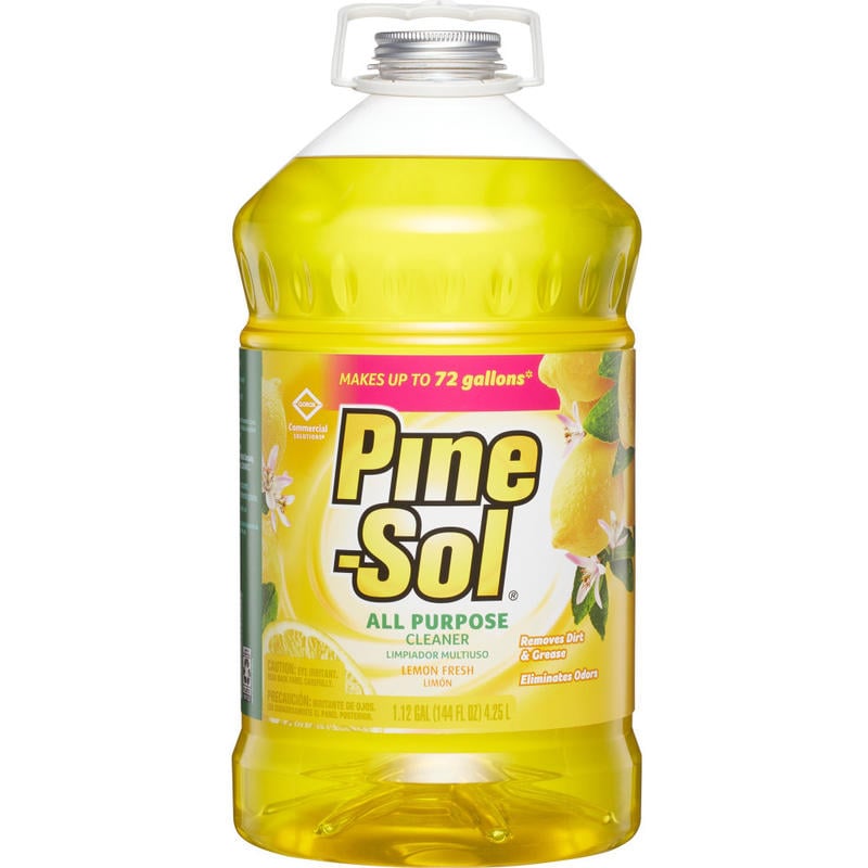 Clorox Pine Sol All-Purpose Cleaner, Lemon Fresh Scent, 144 Oz Bottle (Min Order Qty 4) MPN:35419