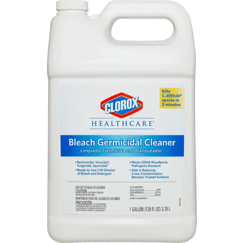 Clorox Healthcare Bleach Germicidal Cleaner Refill, 128 Ounces (Min Order Qty 2) MPN:68978