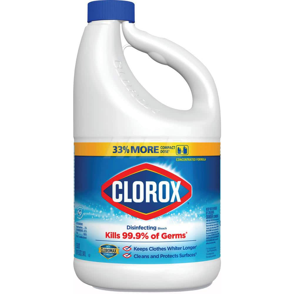 Bleach, Form: Liquid , Container Type: Bottle , Container Size (oz.): 81.00 , Harshness: Moderate  MPN:CLO32263