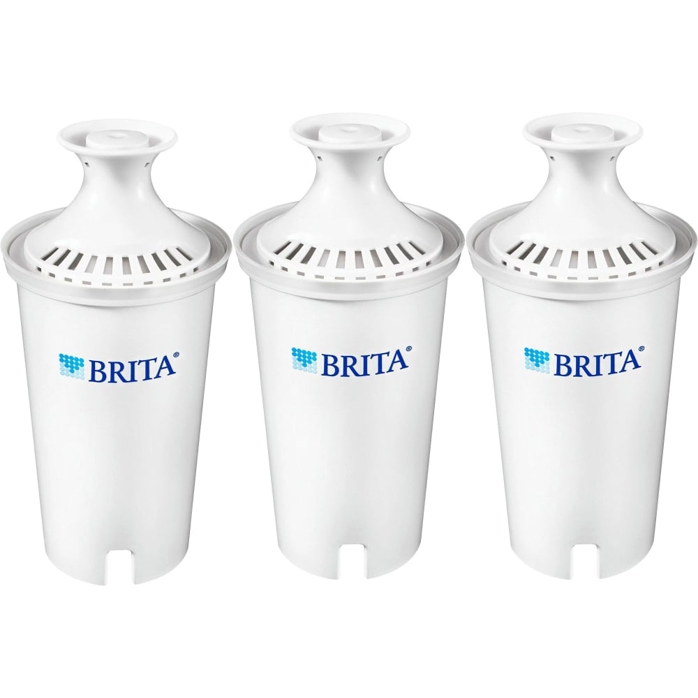 Brita Replacement Water Filter for Pitchers - Dispenser - Pitcher - 40 gal Filter Life (Water Capacity)2 Month Filter Life (Duration) - 24 / Carton - Blue, White MPN:35503CT