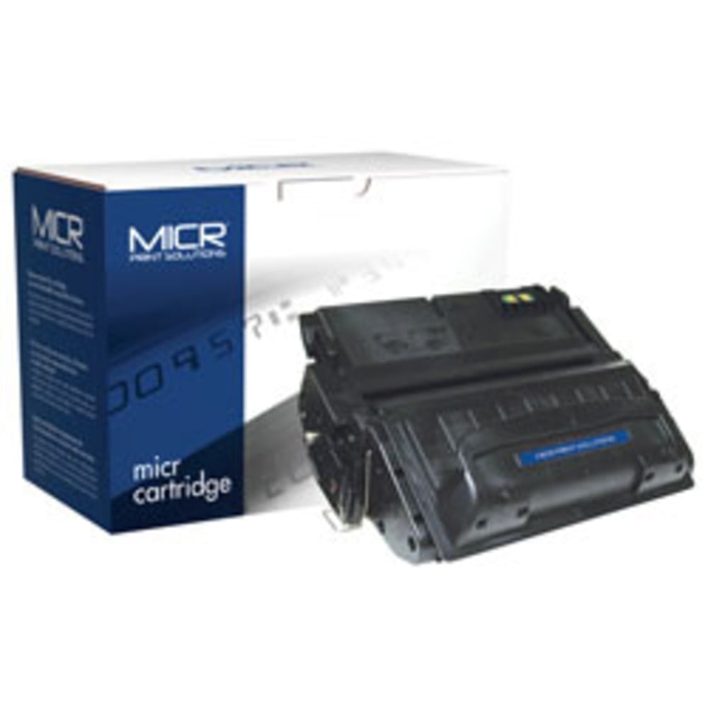 MICR Print Solutions Black Toner Cartridge Replacement For HP 42A, Q5942A, MCR42AM MPN:42AM