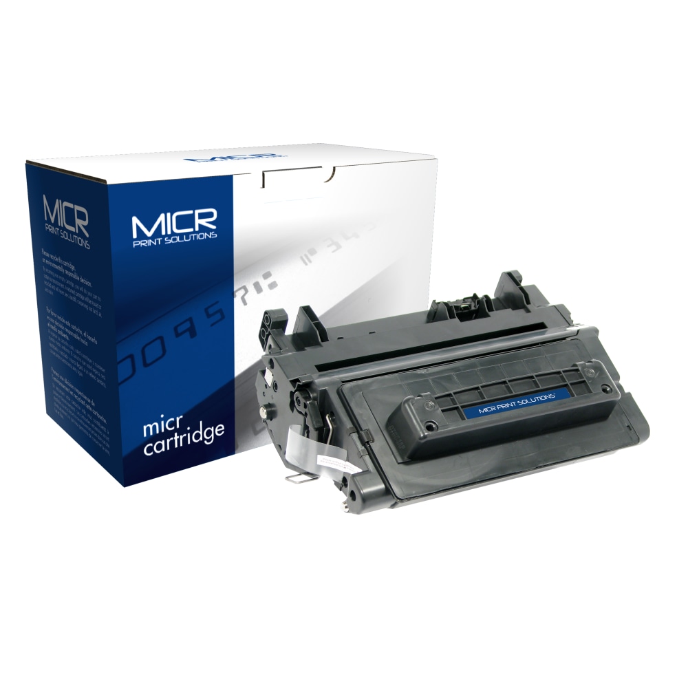 MICR Print Solutions Remanufactured Black Toner Cartridge Replacement For HP CE390A MPN:90AM