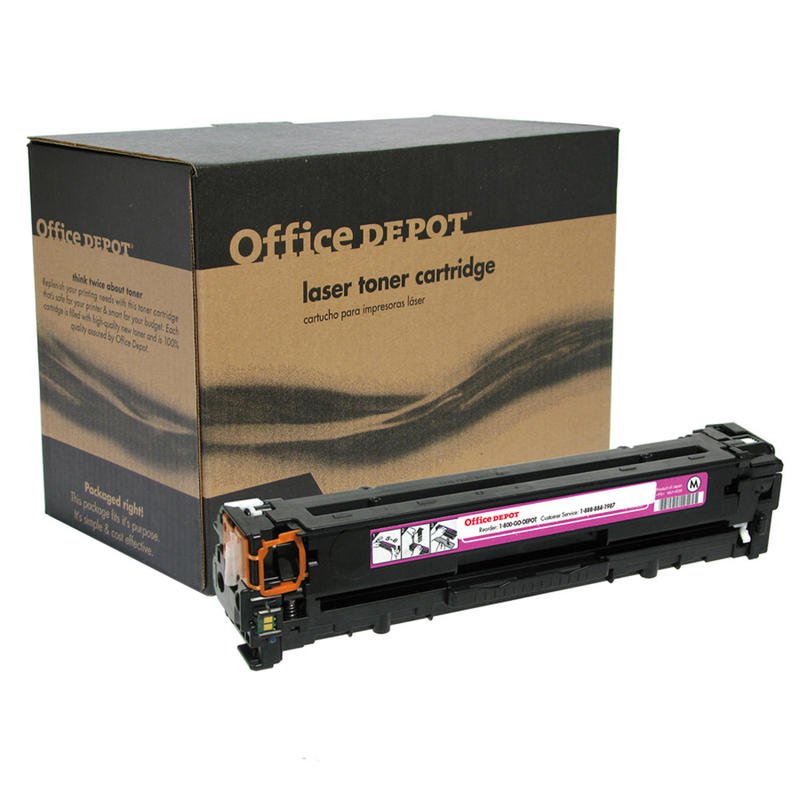 Office Depot Remanufactured Magenta Toner Cartridge Replacement For HP 125A, CB543A, OD1215M (Min Order Qty 2) MPN:OD1215M