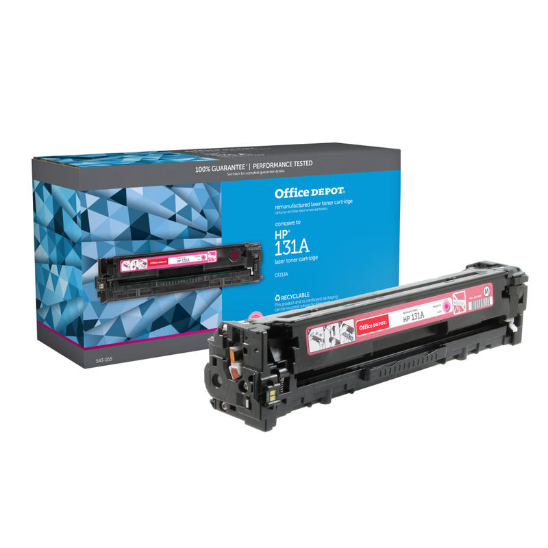 Office Depot Remanufactured Magenta Toner Cartridge Replacement For HP 131A (Min Order Qty 2) MPN:OD131AM