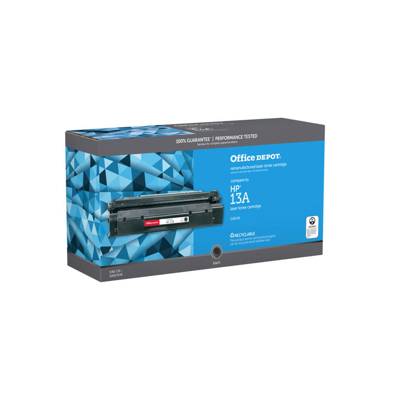 Office Depot Remanufactured Black Toner Cartridge Replacement For HP 13A (Min Order Qty 2) MPN:OD13A