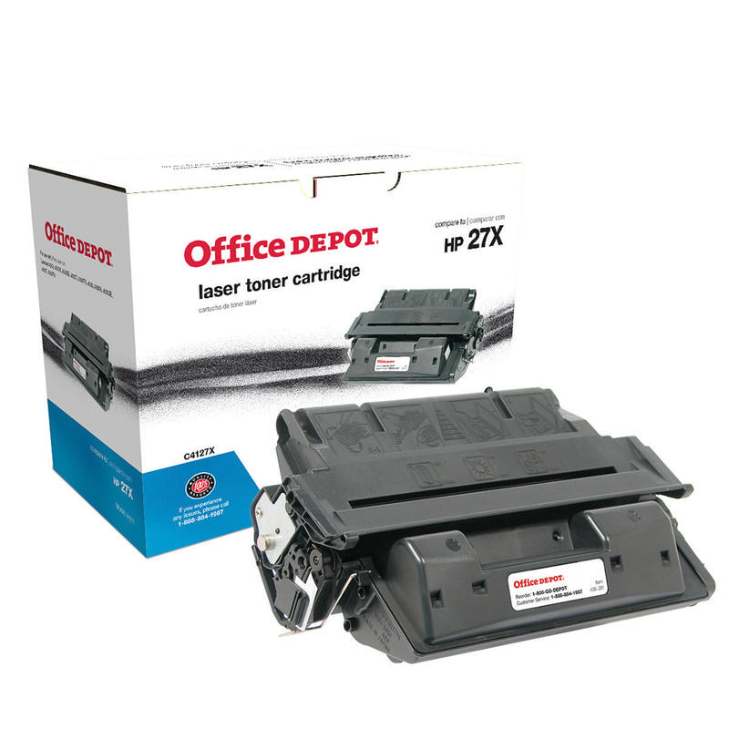 Office Depot Remanufactured Black High Yield Toner Cartridge Replacement For HP 27X (Min Order Qty 2) MPN:OD27X