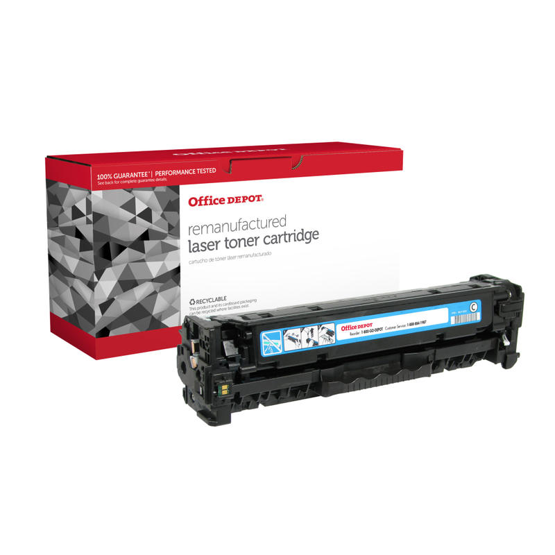 Office Depot Remanufactured Cyan Toner Cartridge Replacement For HP M451C (Min Order Qty 2) MPN:OD305AC