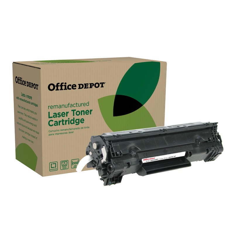 Office Depot Remanufactured Black Extra-High Yield Toner Cartridge Replacement For HP 36A, CB436A, OD36EHY MPN:OD36EHY