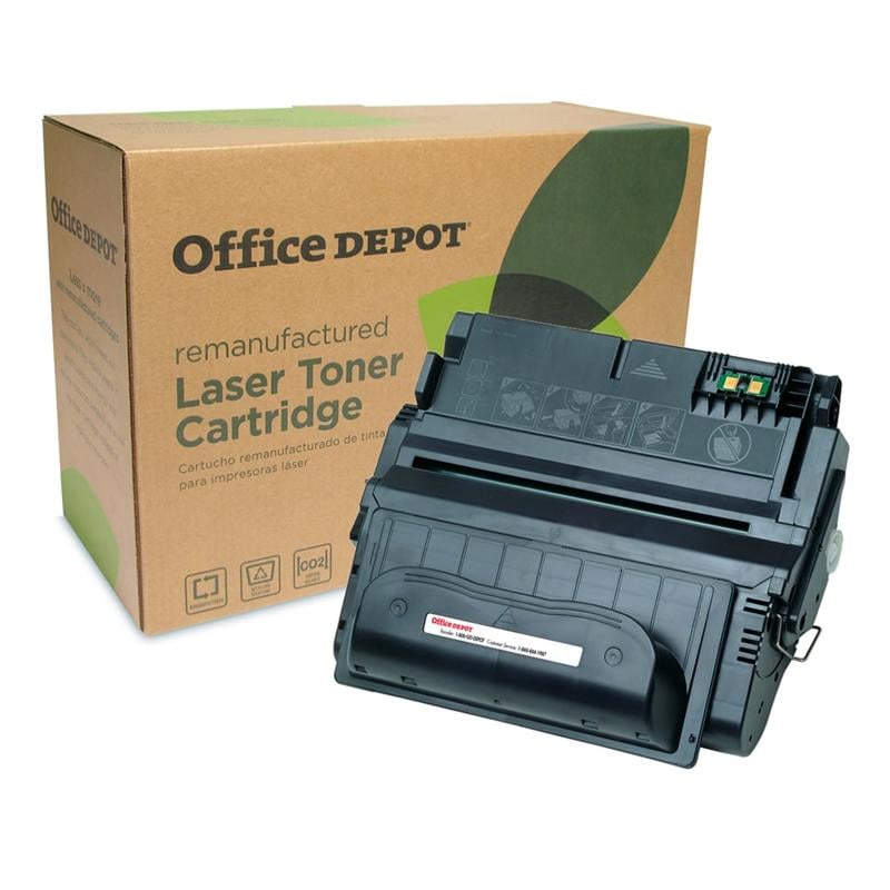 Office Depot Remanufactured Black Toner Cartridge Replacement For HP 38A MPN:OD38A