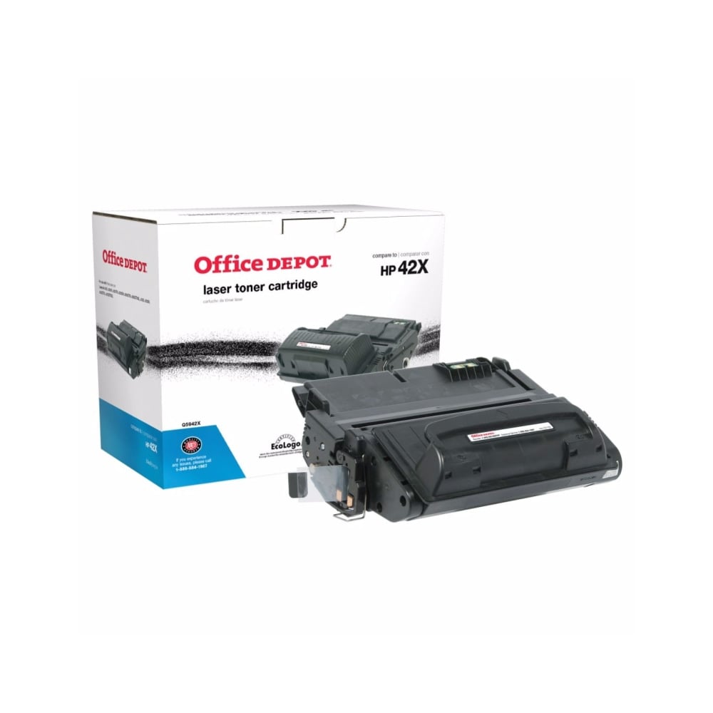 Office Depot Remanufactured Black High Yield Toner Cartridge Replacement For HP 42X, Q5942X, OD42X MPN:OD42X