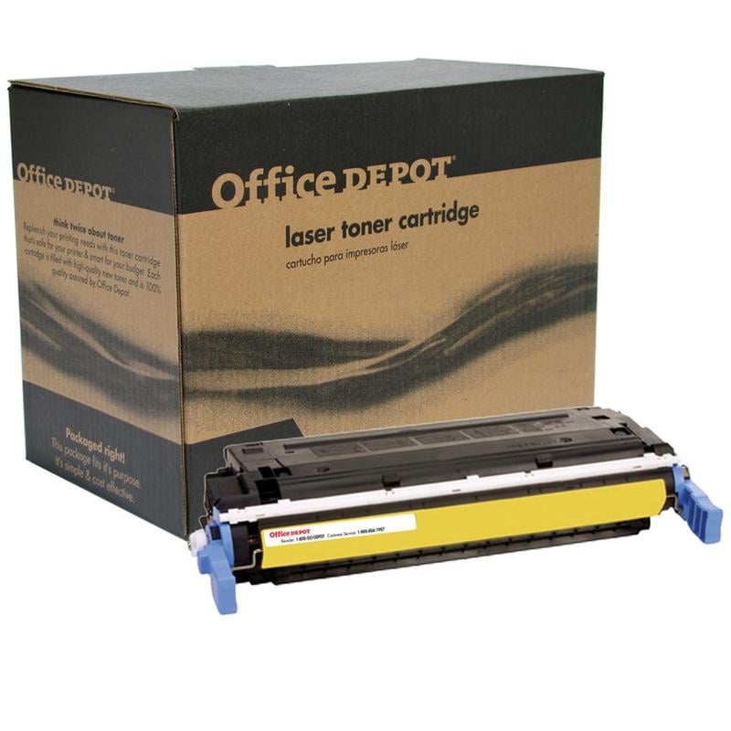 Office Depot Remanufactured Yellow Toner Cartridge Replacement For HP 641A, C9722A, OD4600Y MPN:OD4600Y