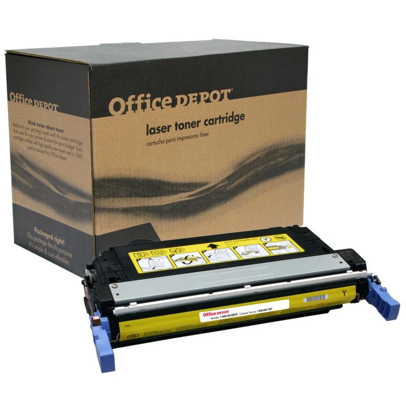 Office Depot Remanufactured Yellow Toner Cartridge Replacement For HP 643A, Q5952A, OD4700Y MPN:OD4700Y