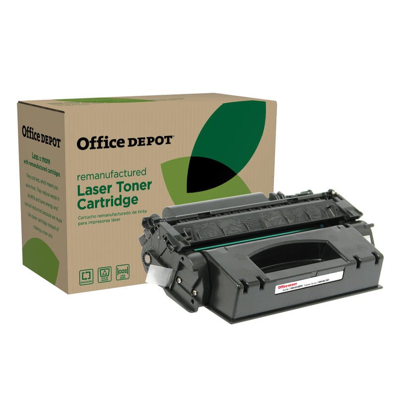 Office Depot Remanufactured Black Extra-High Yield Toner Cartridge Replacement For HP 53X, Q7553X, OD53EHY (Min Order Qty 2) MPN:OD53EHY