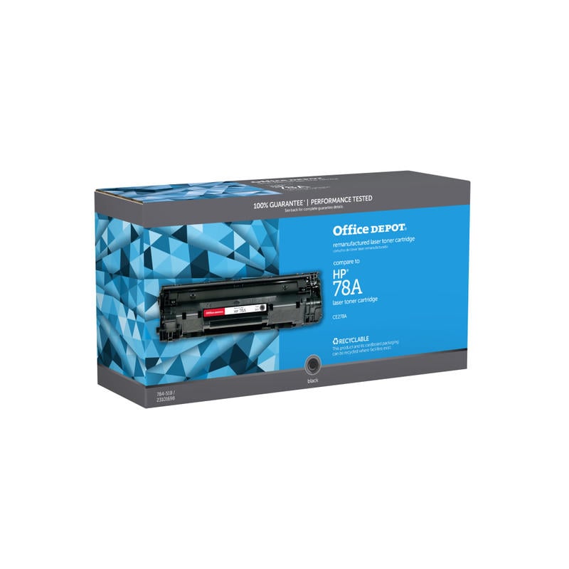 Office Depot Remanufactured Black Toner Cartridge Replacement For HP 78A (Min Order Qty 3) MPN:OD78A