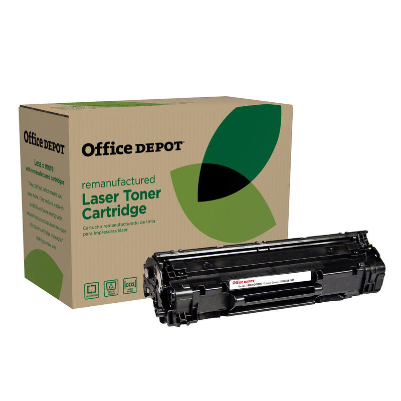 Office Depot Remanufactured Black Extra-High Yield Toner Cartridge Replacement For HP 78A, CE278A, OD78EHY (Min Order Qty 2) MPN:OD78EHY