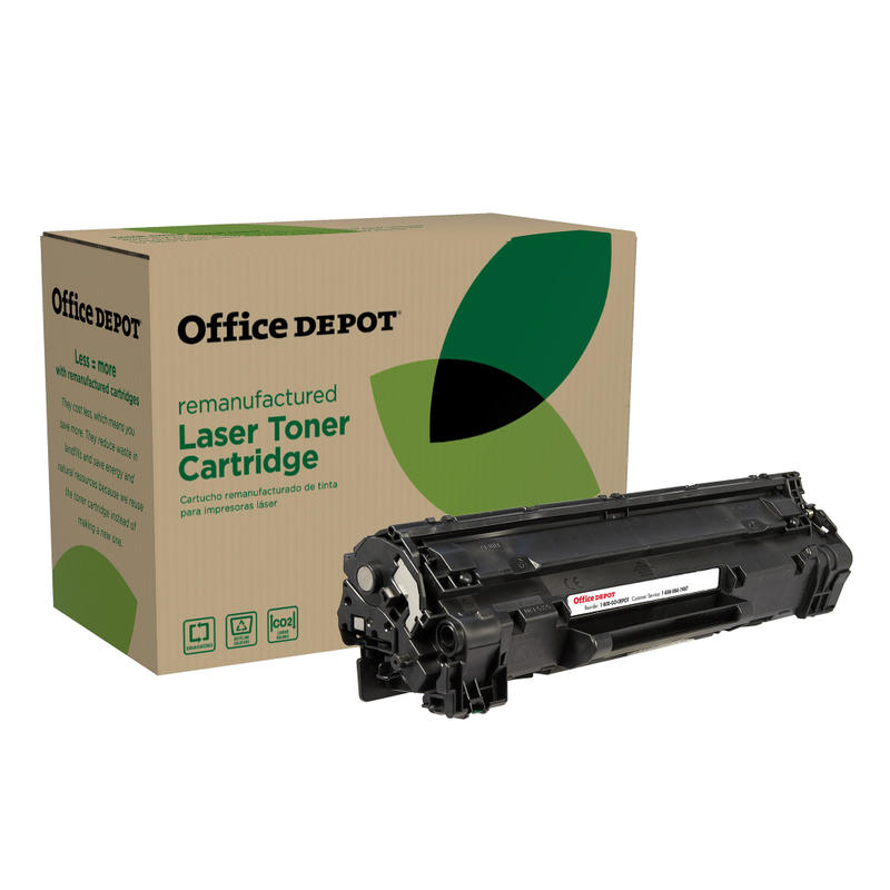 Office Depot Remanufactured Black Toner Cartridge Replacement For HP 85J (Min Order Qty 2) MPN:OD85EHY