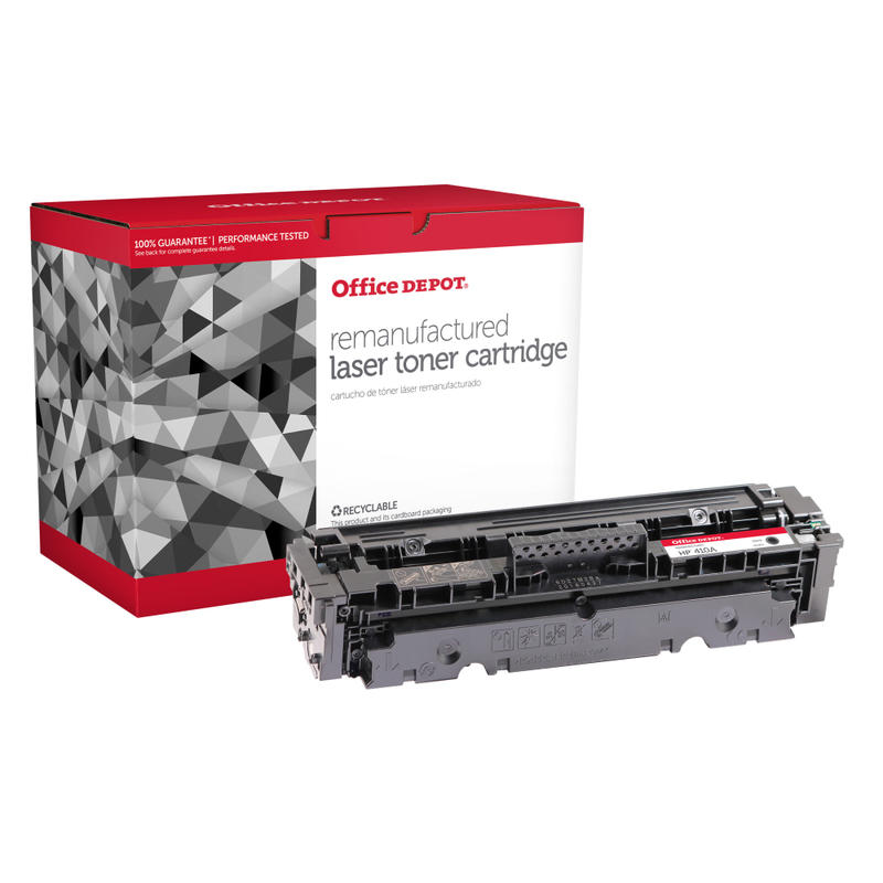 Office Depot Remanufactured Black Toner Cartridge Replacement For HP 410A, ODOD410AB MPN:ODM452B