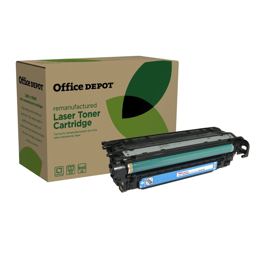 Office Depot Remanufactured Cyan Toner Cartridge Replacement For HP M551C MPN:ODM551C