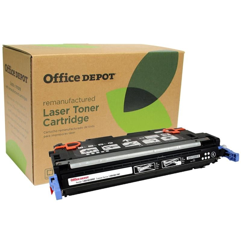 Office Depot Remanufactured Black Toner Cartridge Replacement For HP 501A, R-Q6470A MPN:RQ6470A