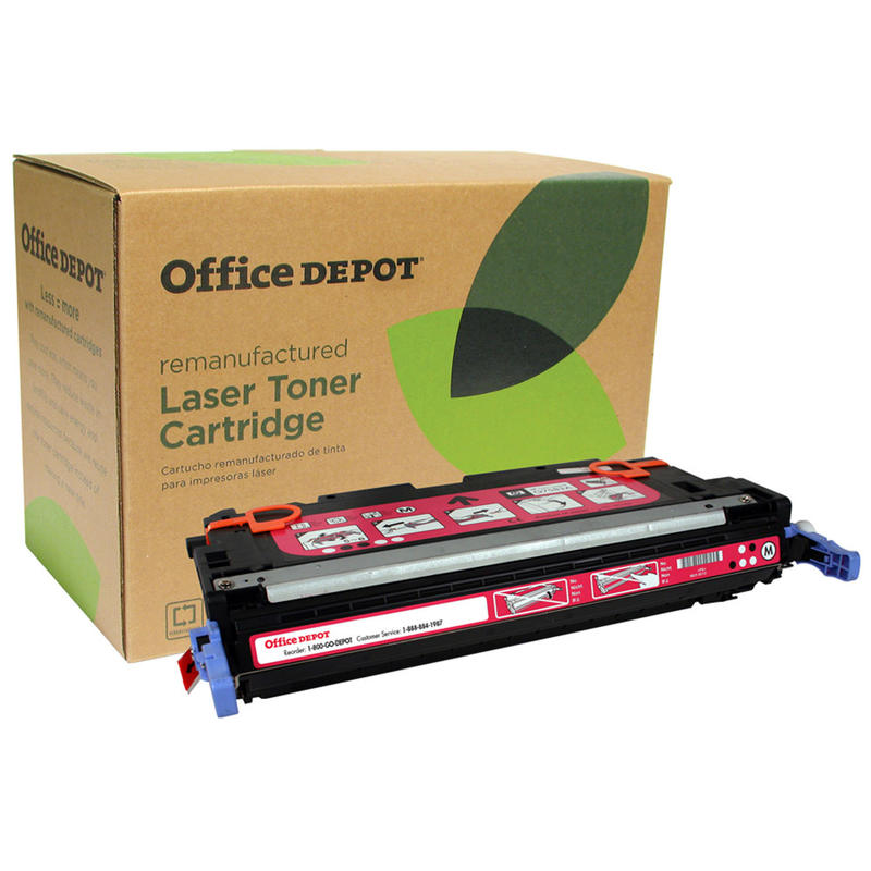 Office Depot Remanufactured Magenta Toner Cartridge Replacement For HP 502A, Q6473A, R-Q6473A MPN:RQ6473A