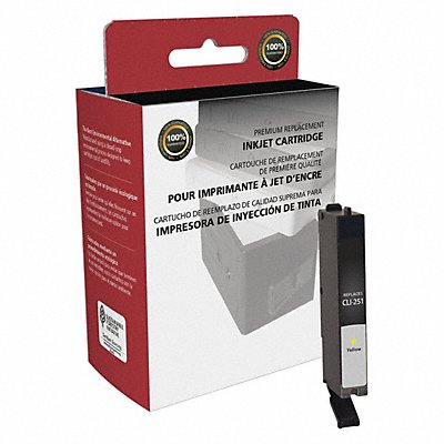 Ink Cartridge Yellow Remanufactured MPN:CIG-6516B001