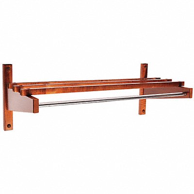 Coat Rack Wood 12-3/4 x10-1/2 x 30In. MPN:EC-30W