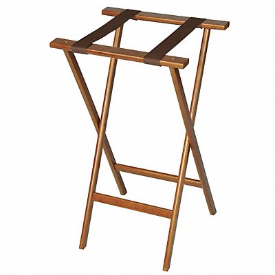 Deluxe Wood Tray Stand Mahogany PK4 MPN:1170MAH