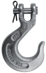 7/16 Inch Chain Diameter, Grade 43 Clevis Hook MPN:66493