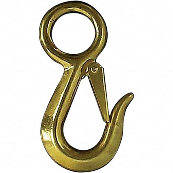 Eye Hooks, Work Load Limit: 750lb , Material: Forged Steel , Finish: Steel  MPN:495116