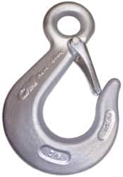 Chain Grade 100, 4,300 Lbs. Load Limit Eye Sling Hook with Latch MPN:558622