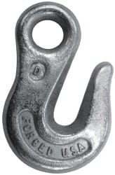 13,000 Lb Capacity, Chain Grade 43, Steel Eye Hook MPN:71693