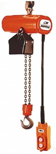 Electric Chain Hoist: 300 lb Working Load Limit MPN:2000