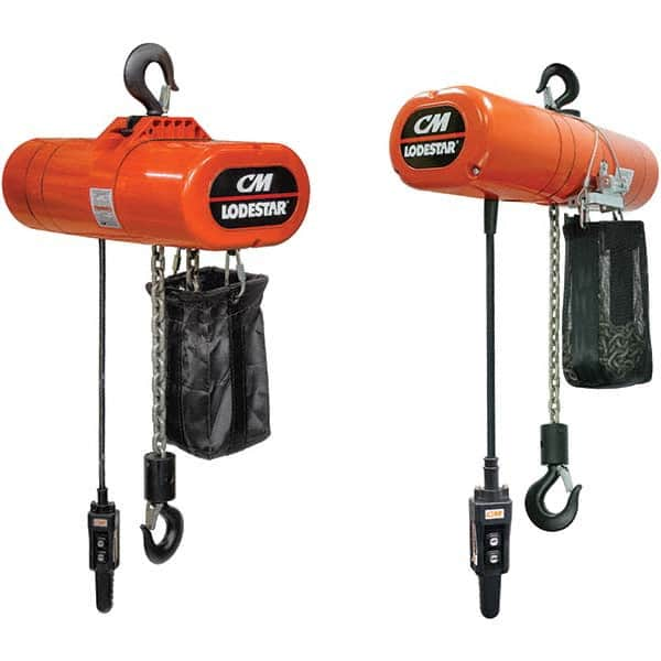 Electric Chain Hoist: 3 lb Working Load Limit MPN:9501NH