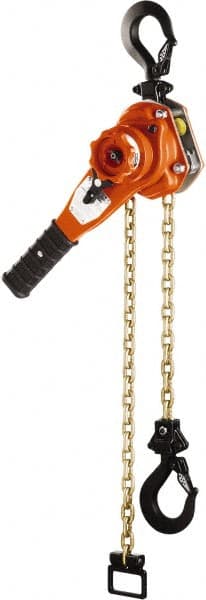 1,500 Lb Capacity, 10' Lift Height, Chain Lever Hoist with Overload Protection MPN:BAN07510LL