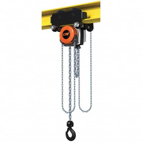 6,614 Lb Capacity, 10' Lift Height, Manual Chain Hoist MPN:HU3000GA10