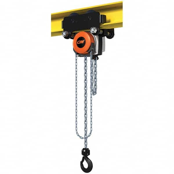 6,614 Lb Capacity, 10' Lift Height, Manual Chain Hoist MPN:HU3000PA10