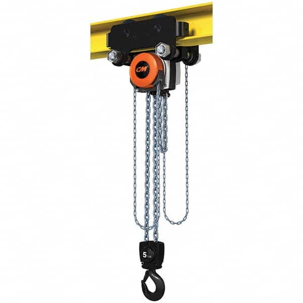 11,023 Lb Capacity, 15' Lift Height, Manual Chain Hoist MPN:HU5000GA15