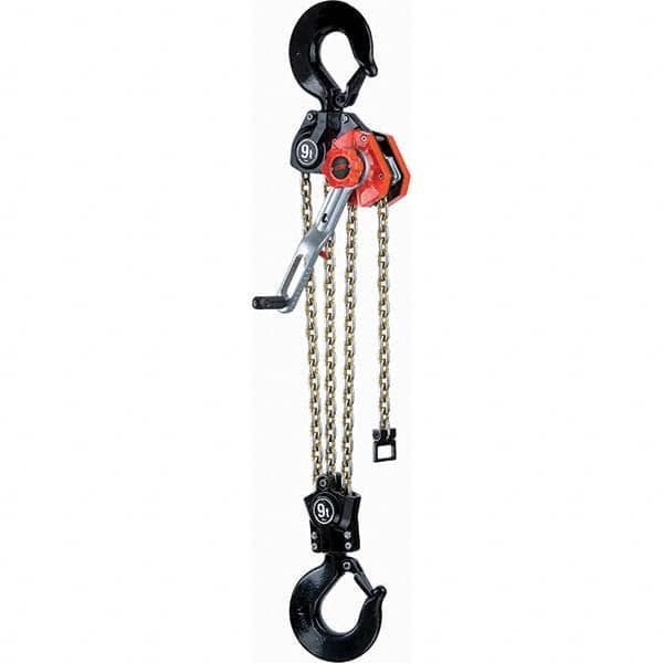 20,160 Lb Capacity, 20' Lift Height, Chain Manual Lever Hoist MPN:TOR90020