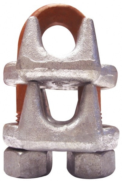 Wire Rope Piggyback Wedge Socket Clip: 7/8