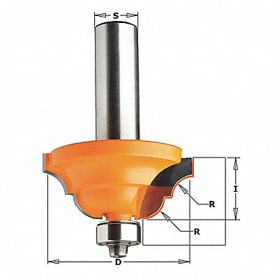 Roman Ogee Cut Router Bit 1-5/16 MPN:841.785.11