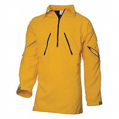 Wildland Fire Shirt L Yellow Zipper MPN:FC105-L