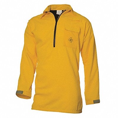 Wildland Fire Shirt L Yellow Zipper MPN:FC106-L