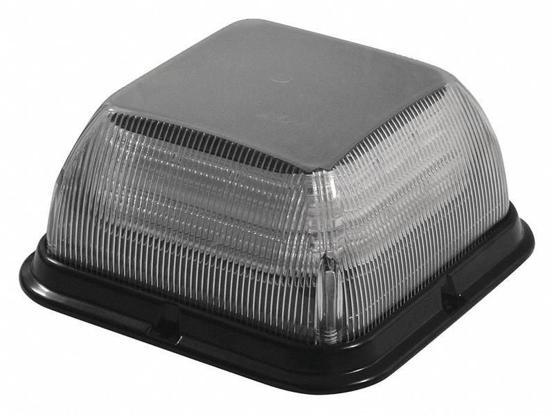 Beacon Light Clear Red Flashing MPN:SB48CR