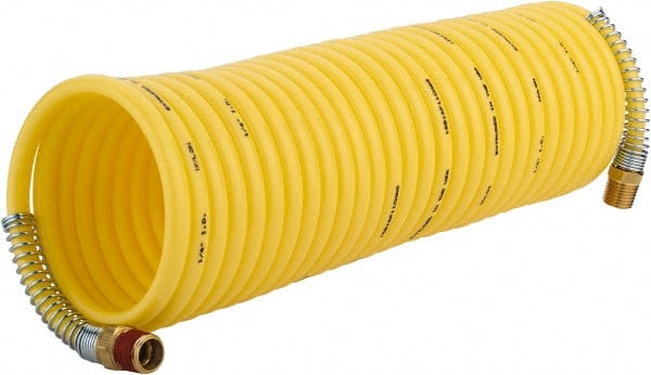 Coiled & Self Storing Hose: 1/4