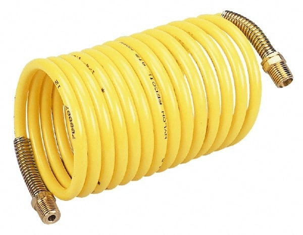 Coiled & Self Storing Hose: 1/4